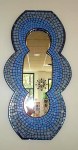 Modern Blue mirror 18″W x 38″H&nbsp;2005