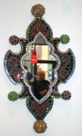 Mardigras mirror 20″W x&nbsp;28″H
