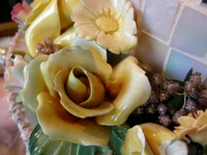 Porcelain flower detail