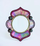 Petal Mirror – Red &&nbsp;Pink