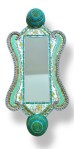 intricate beaded mosaic&nbsp;mirror