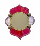 Red & Pink Petal&nbsp;Mirror
